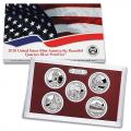 US Proof Set 2010 5pc Silver (Quarters Only) America The Beautiful