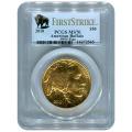 Certified Uncirculated Gold Buffalo 2010 MS70 First Strike PCGS