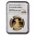 Certified Proof American Gold Eagle $50 2010-W PF70 NGC