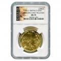 Certified Uncirculated Gold Buffalo One Ounce 2011 MS70 NGC Early Releases