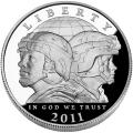 US Commemorative Dollar Proof 2011-P Army