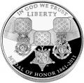 US Commemorative Dollar Proof 2011-P Medal Of Honor