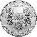 US Commemorative Dollar Uncirculated 2011-S Medal Of Honor