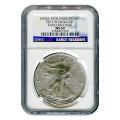 Burnished 2011-W Silver Eagle MS69 NGC Early Release