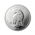 Canadian Silver 1 oz Wolf 2011 