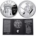Platinum American Eagle Proof 2012 One Ounce Preamble Series