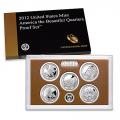 US Proof Set 2012 5pc (Quarters Only) America The Beautiful