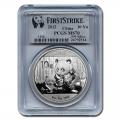 Certified Chinese Panda One Ounce 2012 MS69 PCGS First Strike