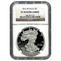 Certified Proof Silver Eagle 2012 PF70 NGC