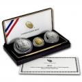 2013-W 3-Coin Commemorative Five Star General Proof Set (Box & COA)