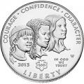  US Commemorative Dollar Uncirculated 2013 Girl Scouts