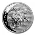 Fiji 1 oz Silver 2013 $2 Taku Hawksbill Turtle