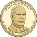 Presidential Dollars William McKinley 2013-P 25 pcs (Roll)