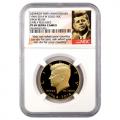 Certified 2014-W 50th Anniversary Kennedy Half Dollar Gold PF69 NGC Early Release