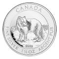 2014 Canadian Silver $8 Arctic Fox 1.5 Ounces