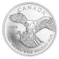 Canadian Silver 1 oz Peregrine Falcon 2014 (Birds of Prey Series)