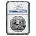 Certified Chinese Panda One Ounce 2014 MS70 Early Release NGC
