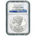 Certified Proof Silver Eagle 2015-W PF69 NGC Early Release
