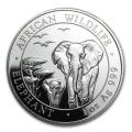 Somalia 1 oz Silver Elephant 2015