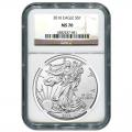 Certified Uncirculated Silver Eagle 2016 MS70 NGC
