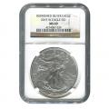 Burnished 2015-W Silver Eagle MS69 NGC