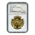 Certified American Liberty 2015-W High Relief Gold Coin MS70 NGC Brown Label