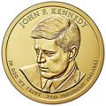 Presidential Dollars John F. Kennedy 2015-P 25 pcs (Roll)