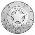 US Commemorative Dollar Uncirculated 2015 U.S. Marshals Service