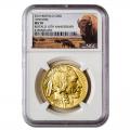 Certified Uncirculated Gold Buffalo One Ounce 2016 MS70 NGC