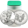 Silver Eagle Roll of 20 Uncirculated Coins Type 1 (Dates our Choice)