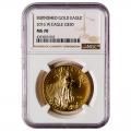 Certified Burnished American $50 Gold Eagle 2016-W MS70 NGC