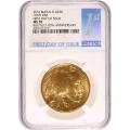 Certified Uncirculated Gold Buffalo One Ounce 2016 MS70 NGC First Day of Issue