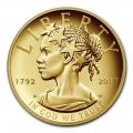 2017 American Liberty 225th Anniversary High Relief 1oz Gold Proof