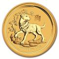 Australian Perth Mint Series II Lunar Gold One Ounce 2018 Dog