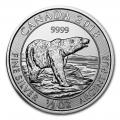 2018 Canadian Silver $2 Polar Bear Half Ounce