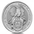 2018 1 oz British Platinum Queen's Beast Griffin Coin (BU)