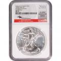 Certified Uncirculated Silver Eagle 2020(S) MS70 NGC Emergency Issue Mercanti Signed