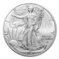 2021 1 oz American Silver Eagle Coin BU Type 2