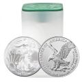 2021 Silver Eagle Type 2 Roll of 20 Uncirculated Coins
