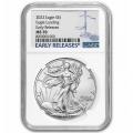 Certified Uncirculated Silver Eagle 2022 MS70 NGC Early Releases
