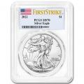 Certified Uncirculated Silver Eagle 2022 MS70 PCGS First Strike