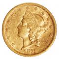 $20 Gold Liberty 1871-S XF