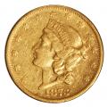 $20 Gold Liberty 1873-S VF cleaned