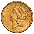 $20 Gold Liberty 1873-S Closed 3 XF
