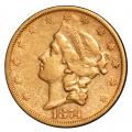 $20 Gold Liberty 1874-S VF