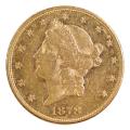 $20 Gold Liberty 1878 AU
