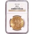 Certified $20 Gold Liberty 1903-S MS62 NGC