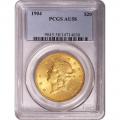 Certified US Gold $20 Liberty 1904 AU58 PCGS (A)