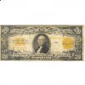 1922 $20 gold certificate VG
