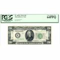 1934A $20 Federal Reserve Note 64PPQ PCGS